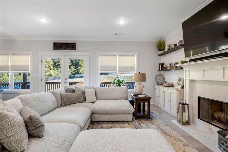 Furnished interior view inside a new home in , Commerce (Image 15).