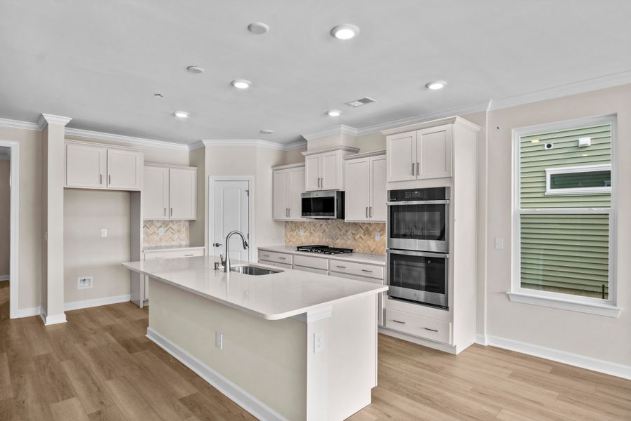 Furnished interior view inside a new home in Bridgewater - Shorehaven Village, Little River (Image 6).