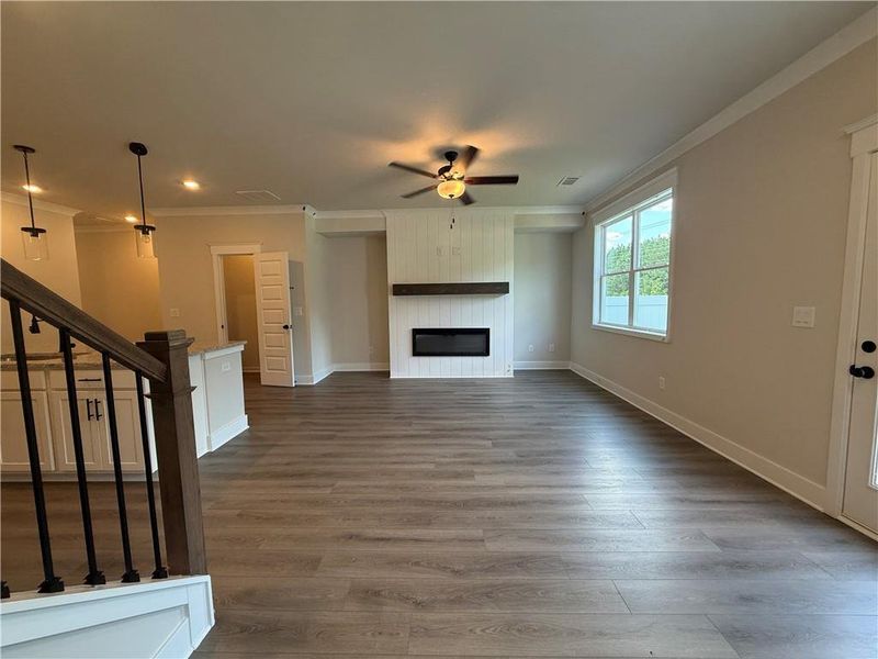Spacious, unfurnished interior of a new home in The Towns at Auburn Station East, Auburn (Image 12).