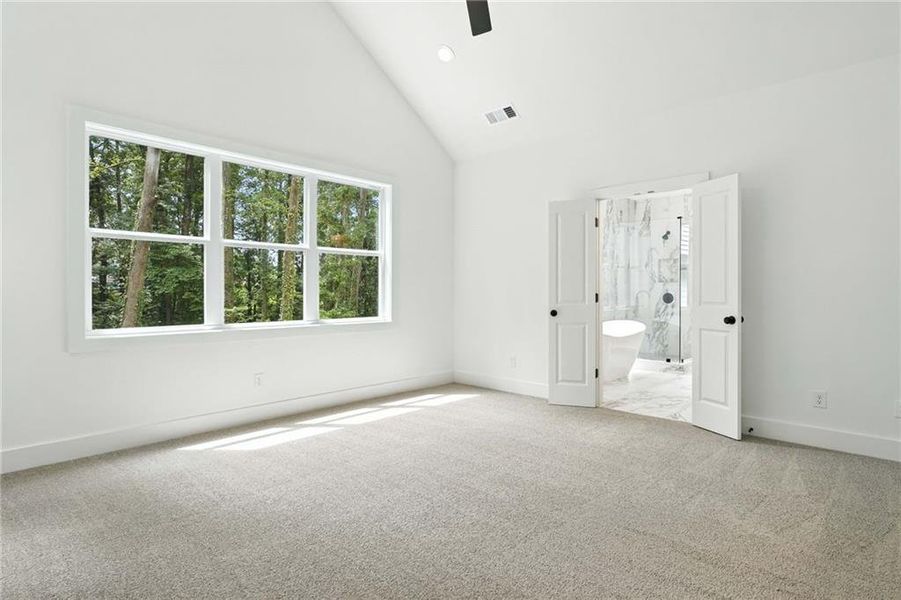 Spacious, unfurnished interior of a new home in , Marietta (Image 30).