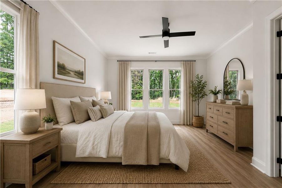 Furnished interior view inside a new home in , Waleska (Image 7).