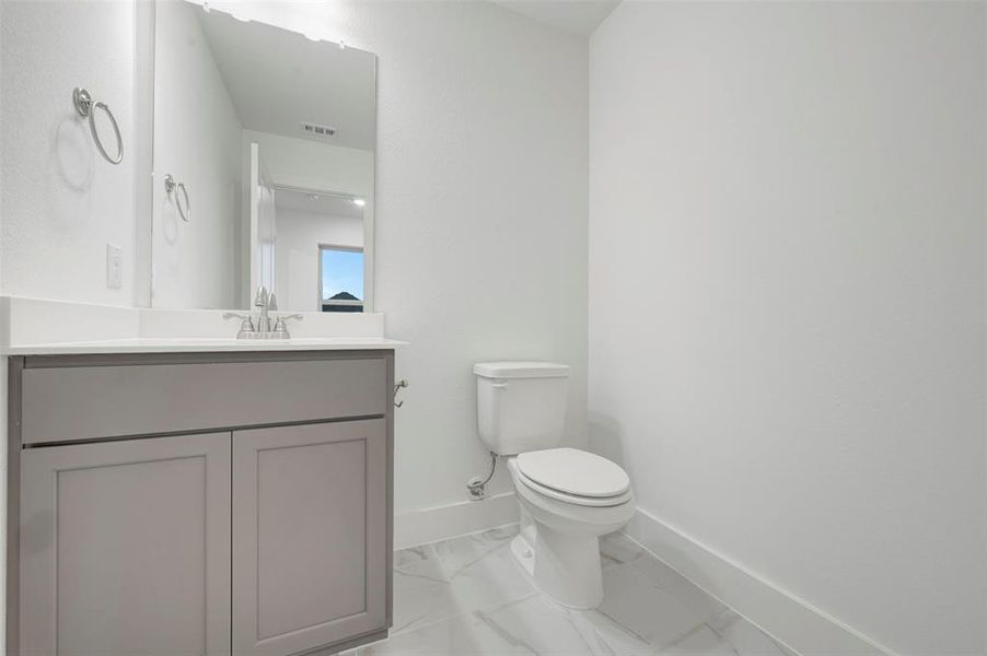 Furnished interior view inside a new home in Vintage Village, Argyle (Image 9).