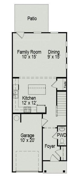 Suwanee 1st Floor Layout