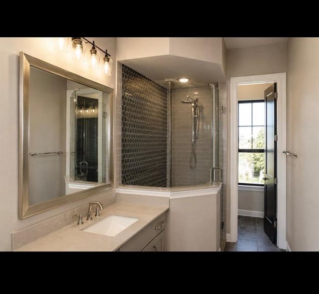 Furnished interior view inside a new home in Parkland, Fort Worth (Image 8). Furnished interior view inside a new home in Parkland, Fort Worth (Image 8).