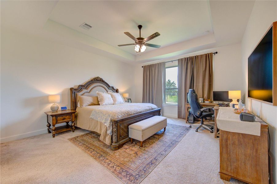 Furnished interior view inside a new home in Cross Creek West, Fulshear (Image 14).