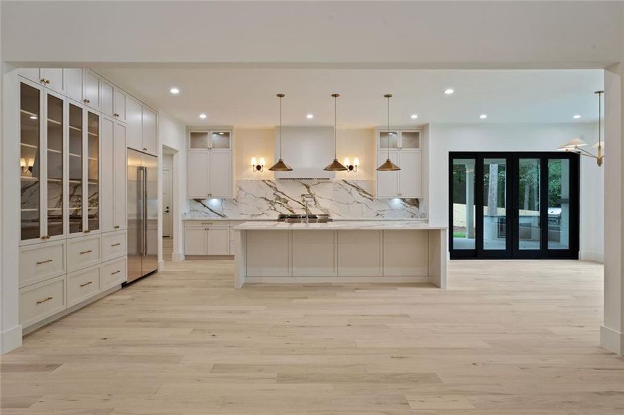 Furnished interior view inside a new home in , Alpharetta (Image 9).