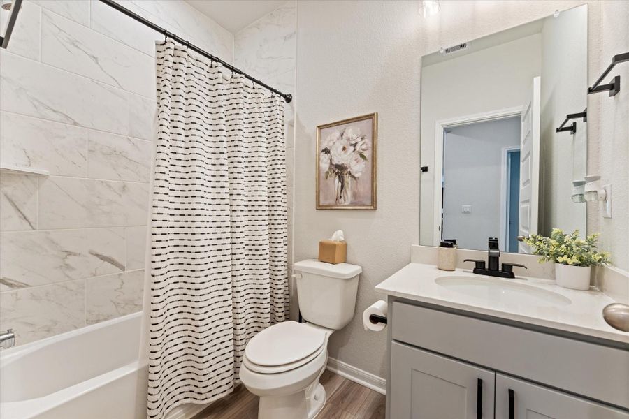 Furnished interior view inside a new home in , Magnolia (Image 16).