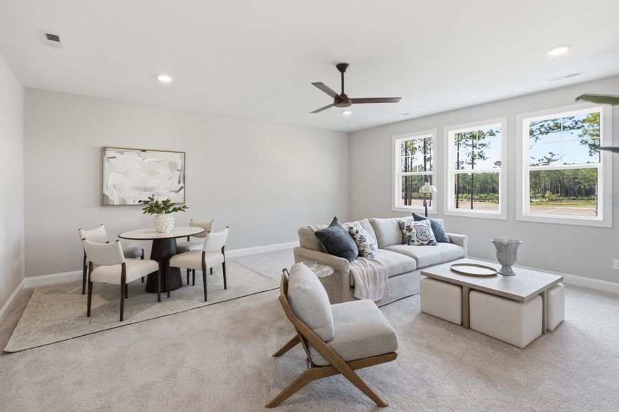 Representative furnished interior of a home built from the Lumina Island by Kent Homes in Terrapin, Leland (Image 136). Representative furnished interior of a home built from the Lumina Island by Kent Homes in Terrapin, Leland (Image 136).