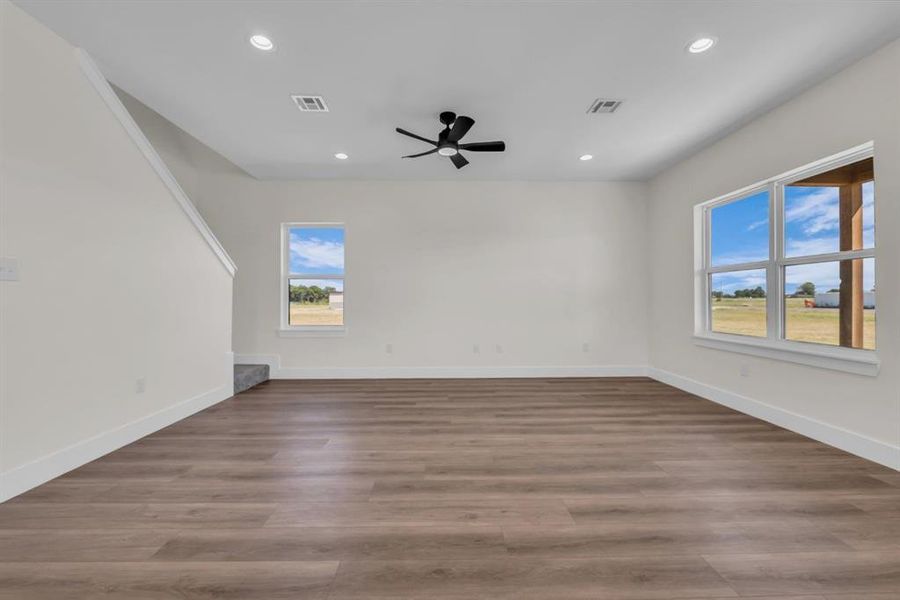 Spacious, unfurnished interior of a new home in , Elm Mott (Image 30). Spacious, unfurnished interior of a new home in , Elm Mott (Image 30).