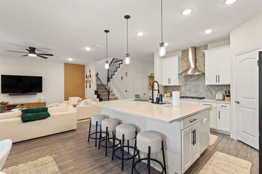 Furnished interior view inside a new home in Merritt Village, Rowlett (Image 3).
