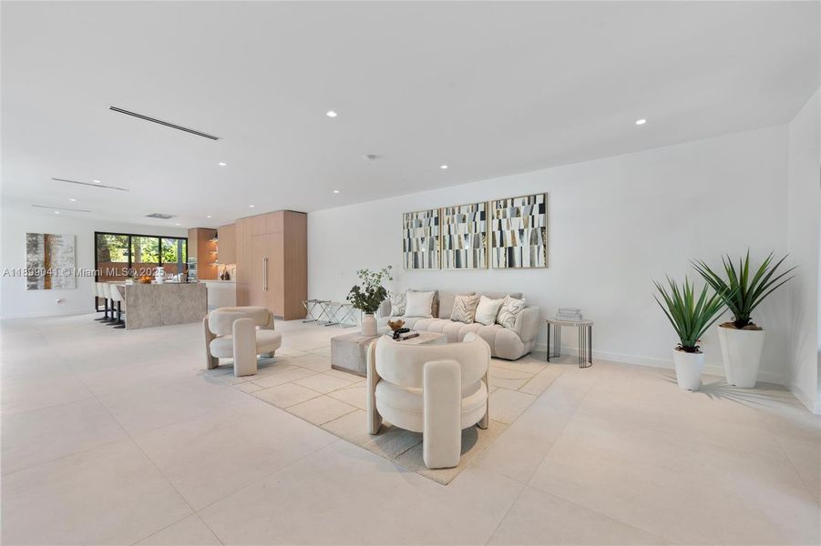 Furnished interior view inside a new home in , Miami (Image 16). Furnished interior view inside a new home in , Miami (Image 16).