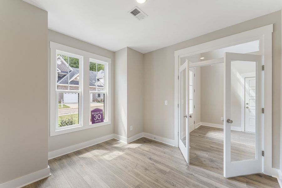 Spacious, unfurnished interior of a new home in Landing at Clemson Marina, Seneca (Image 5). Spacious, unfurnished interior of a new home in Landing at Clemson Marina, Seneca (Image 5).