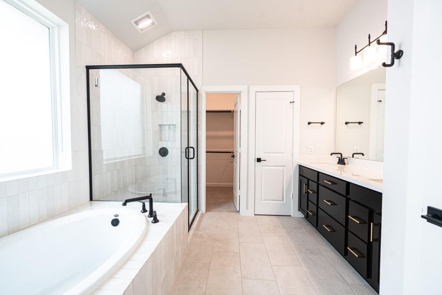 Furnished interior view inside a new home in , Katy (Image 12). Furnished interior view inside a new home in , Katy (Image 12).