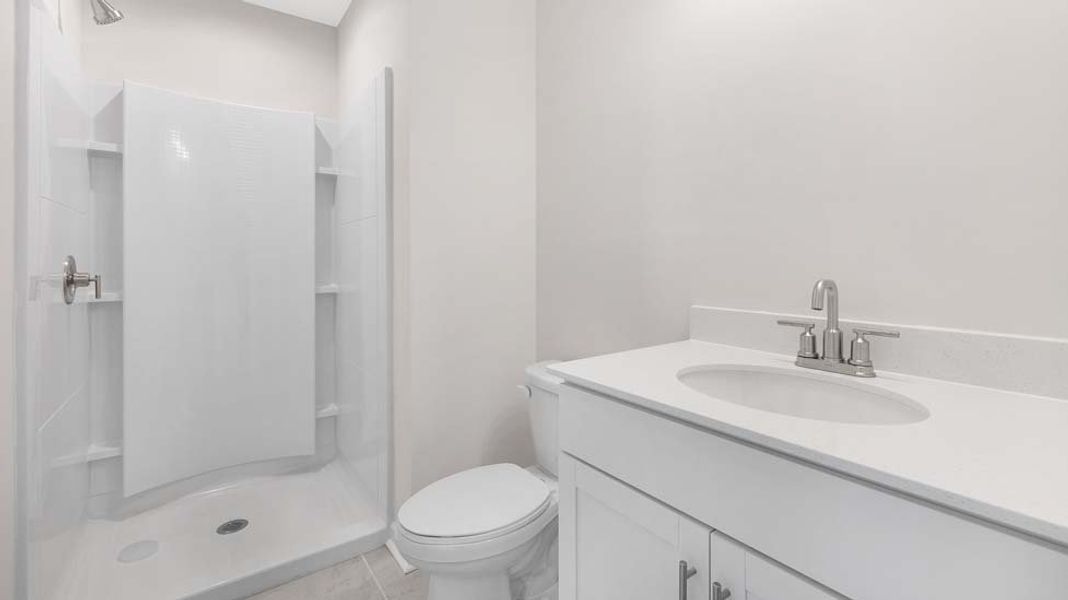 Furnished interior view inside a new home in Sylvan Creek, Denver (Image 25).