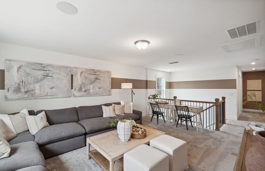 Furnished interior view inside a new home in Hamilton Place, Cartersville (Image 37).
