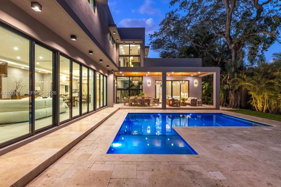 Exterior details and patio area of a home in , Biscayne Park (Image 29).