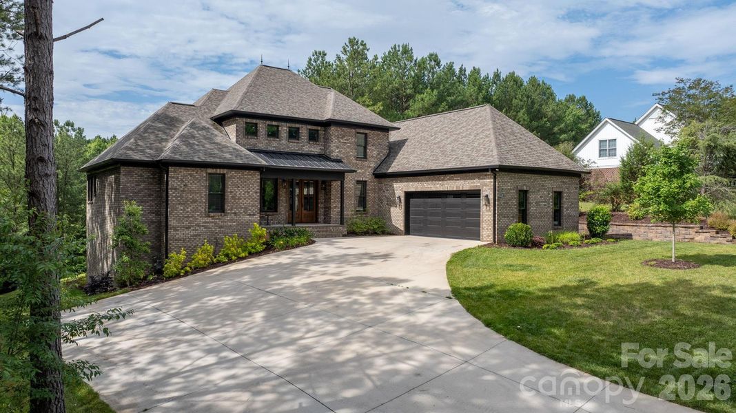 Front exterior of a new home in , Granite Falls, NC, highlighting curb appeal (Image 27).