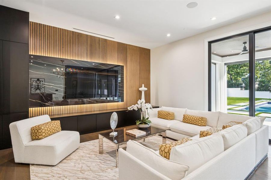 Furnished interior view inside a new home in , Westlake (Image 8). Furnished interior view inside a new home in , Westlake (Image 8).