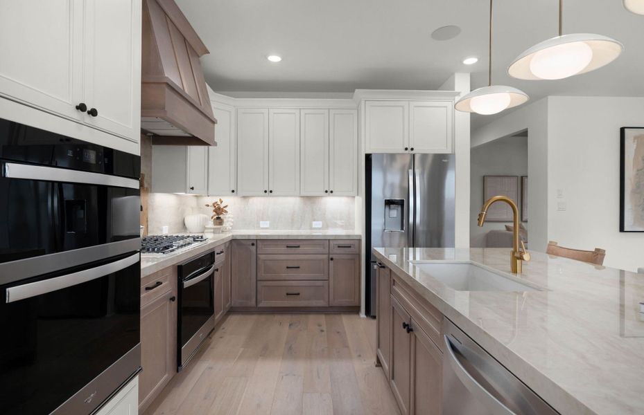 Representative furnished interior of a home built from the Mystique by Del Webb in Del Webb New Braunfels at Veramendi, New Braunfels (Image 42).