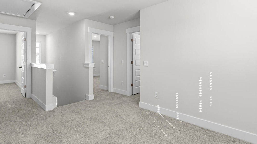 Spacious, unfurnished interior of a new home in Waterside Townhomes, Surf City (Image 26).