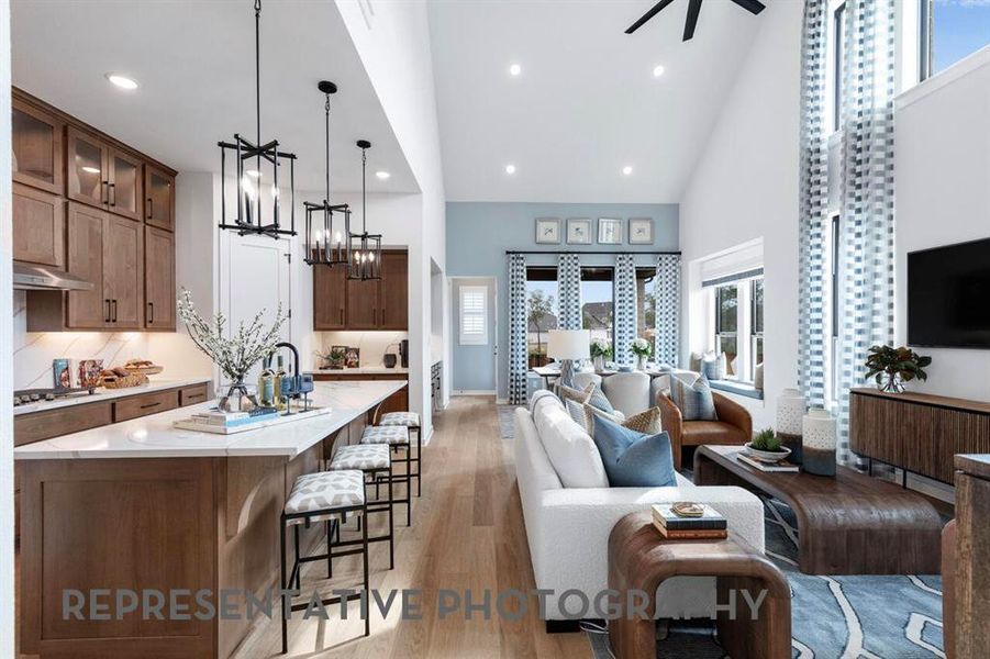 Furnished interior view inside a new home in Meraki, McLendon-Chisholm (Image 26).