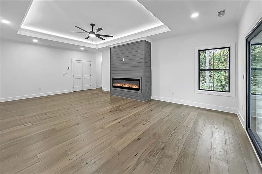 Spacious, unfurnished interior of a new home in , Loganville (Image 24).