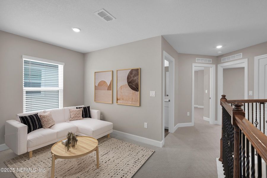 Furnished interior view inside a new home in Jennings Farm, Middleburg (Image 3).