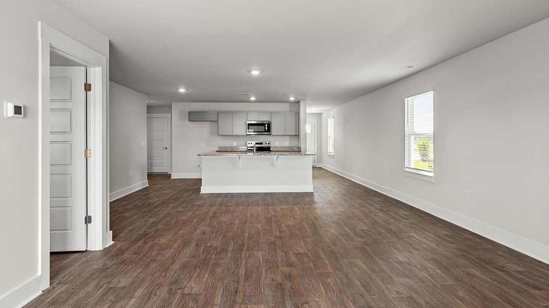 Spacious, unfurnished interior of a new home in Cedar Hill Landing, Navassa (Image 18).