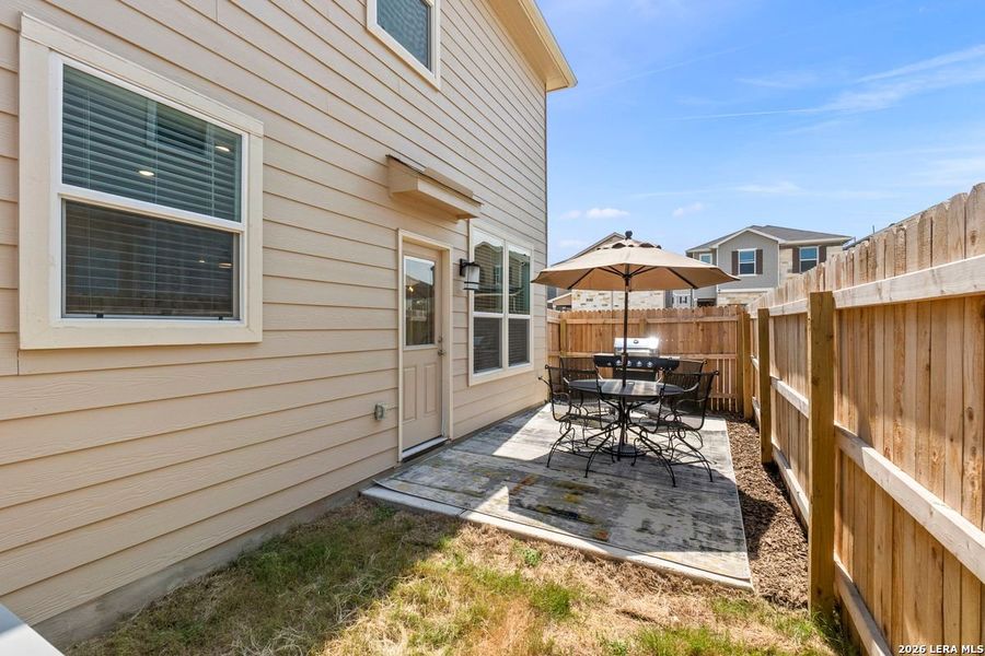 Exterior details and patio area of a home in , San Antonio (Image 26). Exterior details and patio area of a home in , San Antonio (Image 26).
