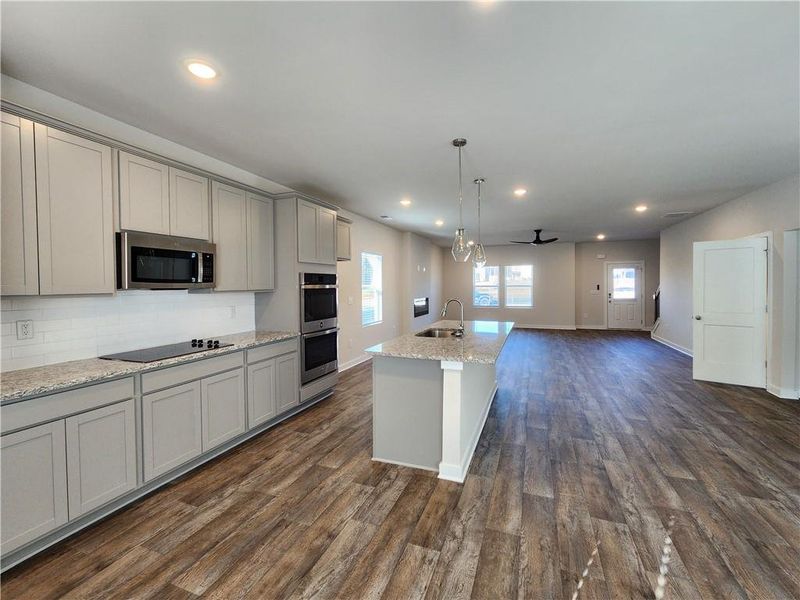 Furnished interior view inside a new home in Southern Hills, McDonough (Image 14). Furnished interior view inside a new home in Southern Hills, McDonough (Image 14).