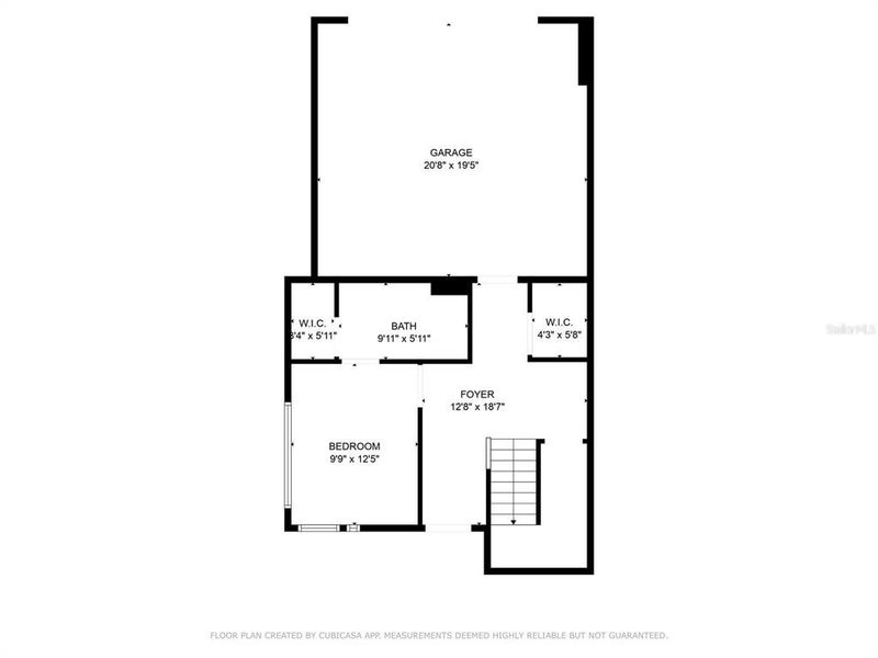 2D floor plan layout of this home in , St. Petersburg, FL (Image 4).