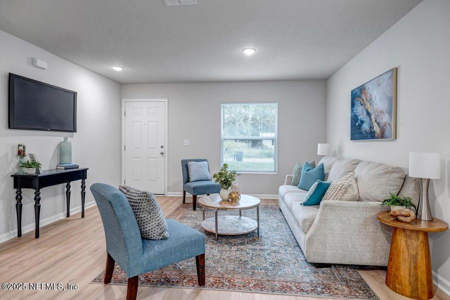 Furnished interior view inside a new home in , Jacksonville (Image 22).