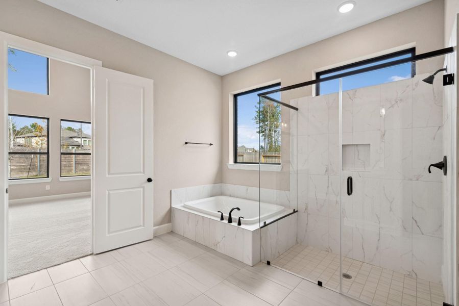 Furnished interior view inside a new home in ARTAVIA 65' Homesites, Conroe (Image 7).