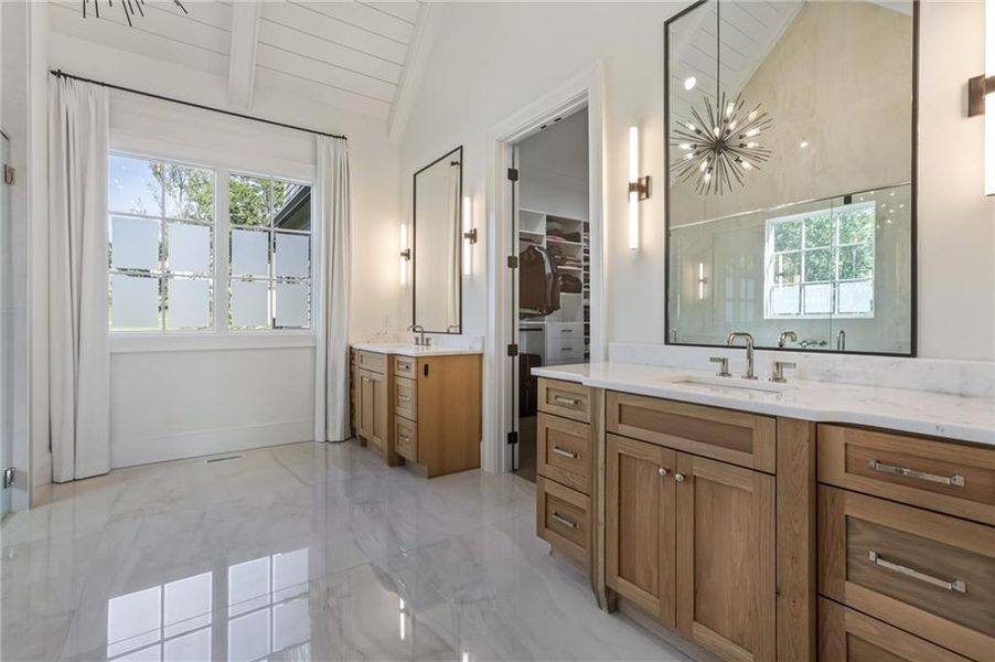 Furnished interior view inside a new home in , Milton (Image 39).