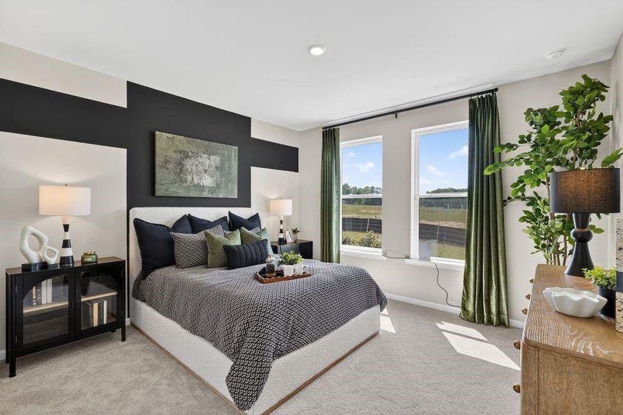 Furnished interior view inside a new home in Alder Creek, Cumming (Image 7).