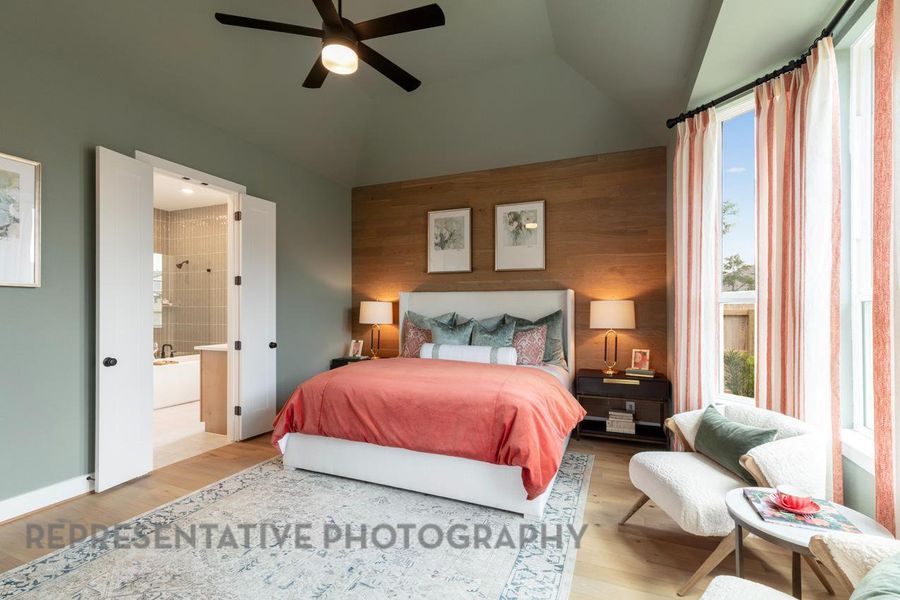 Furnished interior view inside a new home in Parten, Austin (Image 9).