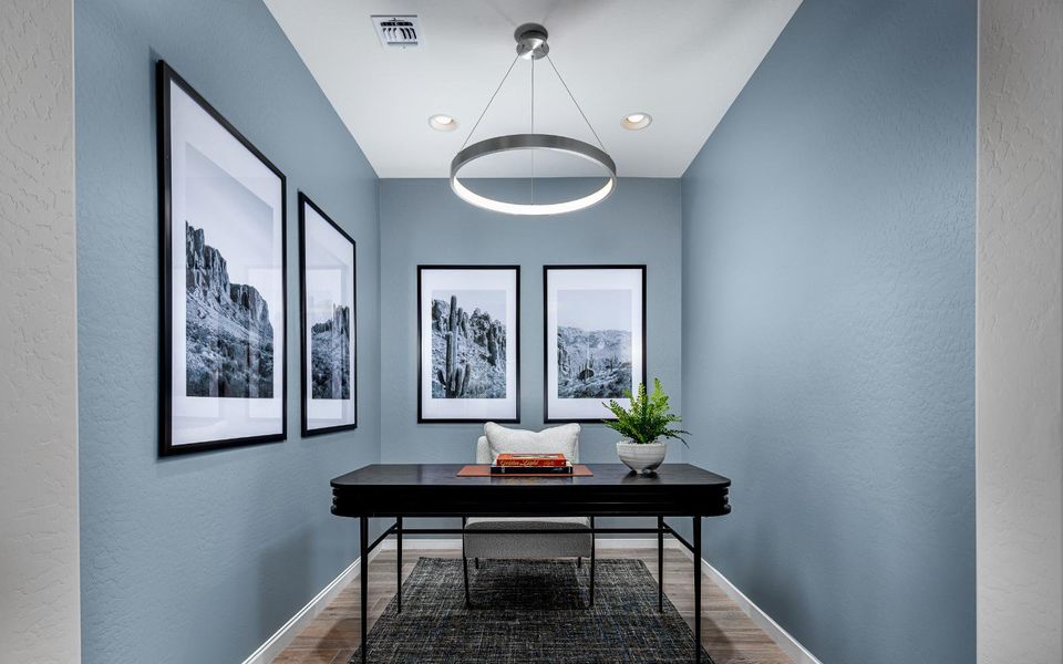 Furnished interior view inside a new home in Blossom Rock, Apache Junction (Image 11). Furnished interior view inside a new home in Blossom Rock, Apache Junction (Image 11).