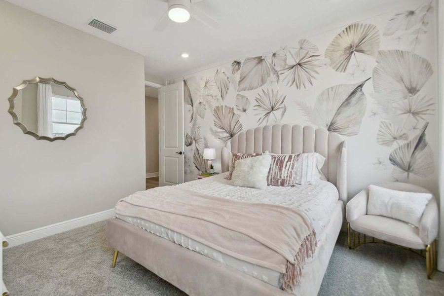 Furnished interior view inside a new home in Tamarack at Two Rivers, Zephyrhills (Image 29). Furnished interior view inside a new home in Tamarack at Two Rivers, Zephyrhills (Image 29).