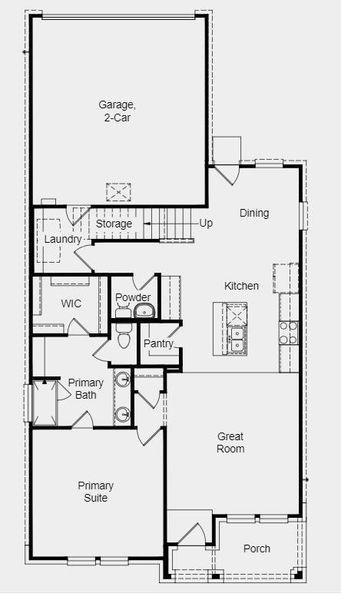 Design options added include: Upgraded front door and whole house blinds.