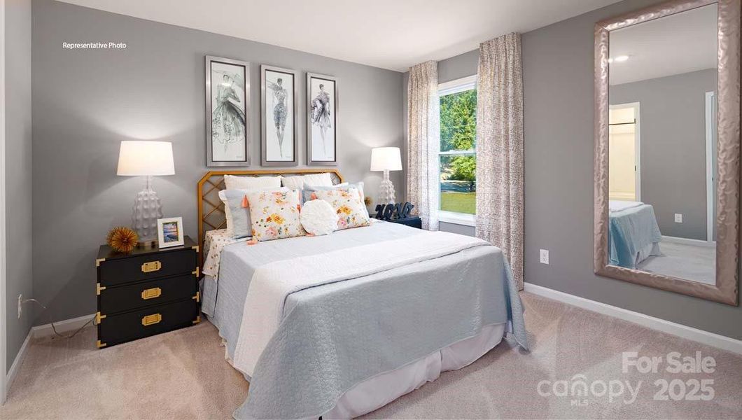 Furnished interior view inside a new home in Sylvan Creek, Denver (Image 24).