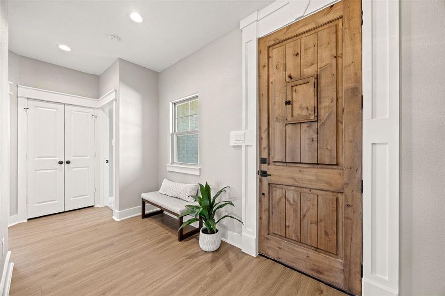 Furnished interior view inside a new home in , Cleburne (Image 11).