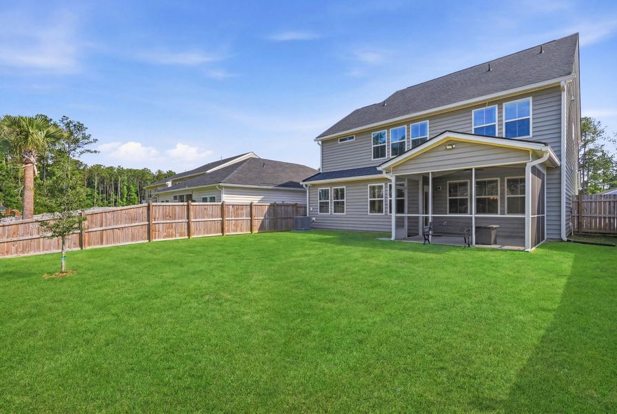 Exterior details and patio area of a home in Cypress Preserve, Moncks Corner (Image 30). Exterior details and patio area of a home in Cypress Preserve, Moncks Corner (Image 30).