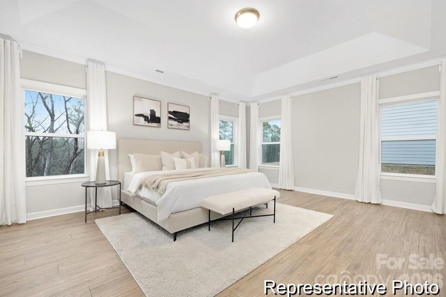 Furnished interior view inside a new home in Huntington Hills, Lincolnton (Image 16).