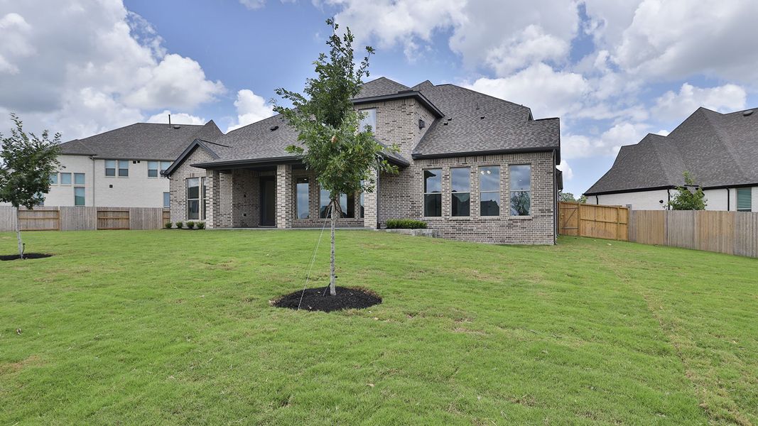 Exterior details and patio area of a home in Briarley, Montgomery (Image 15). Exterior details and patio area of a home in Briarley, Montgomery (Image 15).