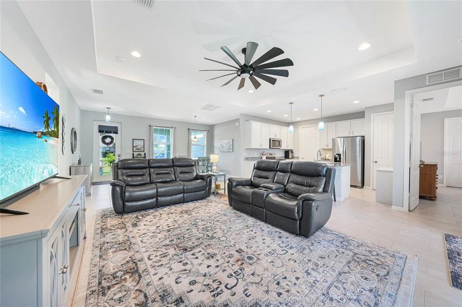 Furnished interior view inside a new home in , Punta Gorda (Image 28).