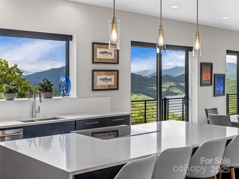 Furnished interior view inside a new home in , Bryson City (Image 31).