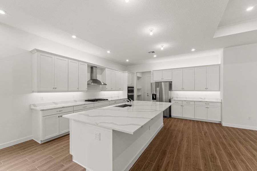 Furnished interior view inside a new home in Tradition - Telaro, Port St. Lucie (Image 6).
