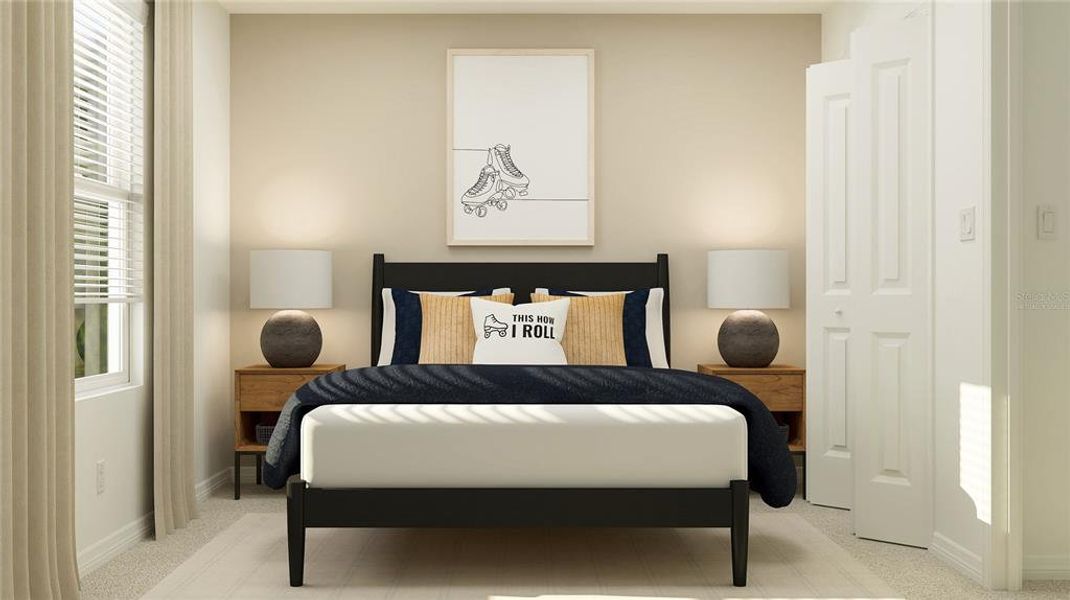 Furnished interior view inside a new home in , Groveland (Image 13).