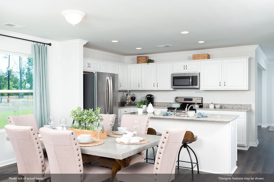 Furnished interior view inside a new home in Ellington, Elgin (Image 5).
