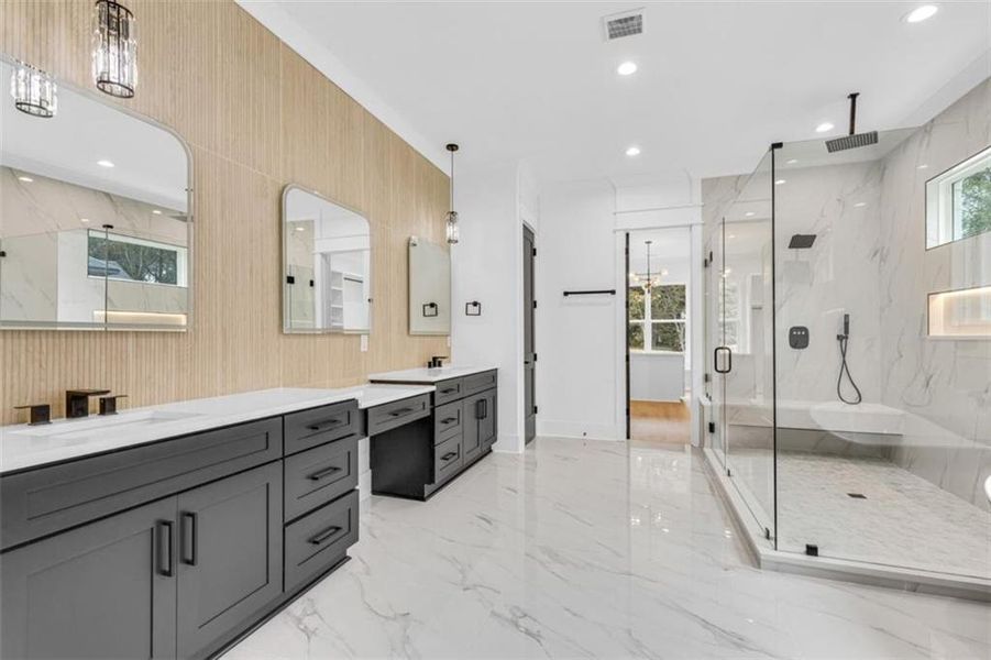 Furnished interior view inside a new home in , Grayson (Image 15). Furnished interior view inside a new home in , Grayson (Image 15).